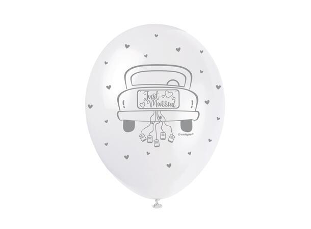 Just Married ballonger