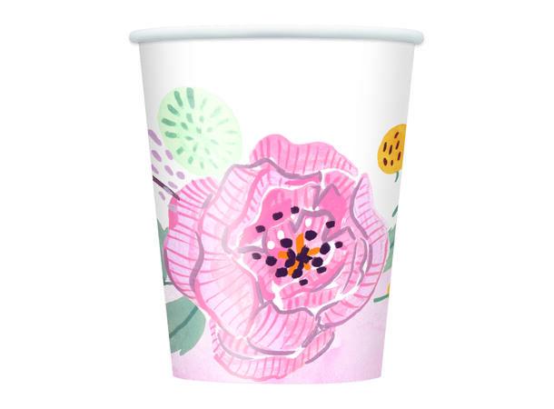 Rosebryllup - pappkopper