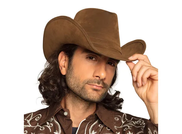 Cowboyhatt Wyoming Brun – Onesize